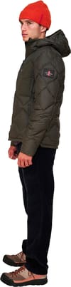 The Mountain Studio + Ultralight Pertex Down Hood Jacket Peat - 3