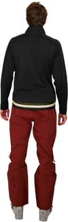 The Mountain Studio + Tecno Grid Fleece T-Neck Black Onyx - 4