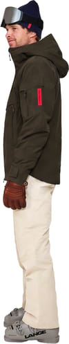 The Mountain Studio + Alp-3 Stretch 3L Insulated Jacket Peat - 3