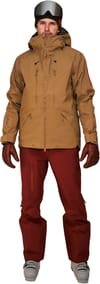 The Mountain Studio + 3L Hybrid Shell Insulated Jacket Otter Grenadine