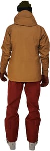 The Mountain Studio + 3L Hybrid Shell Insulated Jacket Otter Grenadine - 4