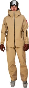 The Mountain Studio + 3L Rugged Ripstop Shell Jacket Kelp