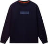 Box Logo LS 1 Blu Marine +