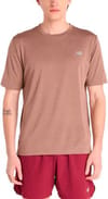 Athletics T-Shirt Earth Shadow Heather + New Balance