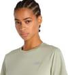 New Balance + Athletics T-Shirt W Green - 4