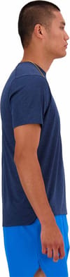 New Balance + Athletics T-Shirt Nb Navy Heather
