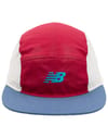47 Multi-Colored 5 Panel Hat Podium Red + New Balance