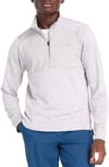 RC Essential Heat Grid 1/2 Zip Athletic Grey + New Balance