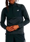 RC Essential Heat Grid 1/2 Zip Black + New Balance