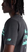 New Balance + RC Essential Graphic T-Shirt Black - 5