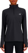 Sport Essentials Space Dye 1/4 Black Heather + New Balance
