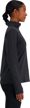 New Balance + Sport Essentials Space Dye 1/4 Black Heather - 3