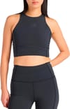 RC Elite Storage Crop Tank Black + New Balance
