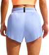 Nike Running + W Nike Aeroswift Dri-Fit ADV 3In Short Aluminum Black White Atomic Pink