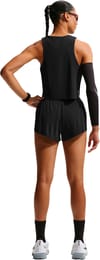 Nike Running + W Nike Aeroswift Dri-Fit ADV Crop Tank Black White