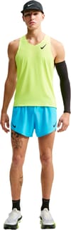 Nike Running + M Nike Dri-Fit ADV Aeroswift 4In Short Lt Current Blue Black - 3