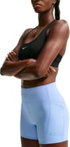 Nike Running + W Nike Swift 4In Short Tight Aluminum Reflective Silver - 4