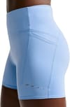 Nike Running + W Nike Swift 4In Short Tight Aluminum Reflective Silver - 6