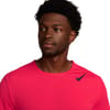 Nike Running + M Nike Dri-Fit ADV Aeroswift SS Top Fusion Red Black - 3