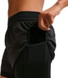 Nike Running + W Nike Swift 2in1 Short Black Reflective Silver - 5