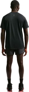 Nike Running + M Nike Dri-Fit ADV Stride SS Top Black Reflective Silver