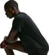 Nike Running + M Nike Dri-Fit ADV Stride SS Top Black Reflective Silver - 4