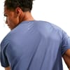 Nike Running + M Nike Dri-Fit ADV Stride SS Top Diffused Blue Reflective Silver - 4
