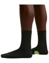 Nike Running + U Nike Midweight Run Crew Socks Black Volt White - 5