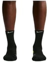 Nike Running + U Nike Midweight Run Midcrew Socks Black Smoke Grey White - 3
