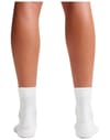 Nike Running + U Nike Midweight Run Midcrew Socks White Volt Black - 4