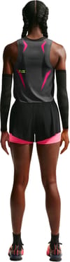 Nike Running + W Nike Aeroswift Dri-Fit ADV Crop Tank GX Iron Grey Volt White Gcw#11