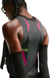 Nike Running + W Nike Aeroswift Dri-Fit ADV Crop Tank GX Iron Grey Volt White Gcw#11 - 4