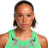 Nike Running + W Nike Aeroswift Dri-Fit ADV Crop Tank GX Illusion Green Black Gcw#12 - 3
