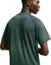 Nike Running + M Nike AF Stride SS Top Black Lt Green Spark Reflective Silver - 4
