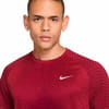 Nike Running + M Nike AF Stride SS Top Tough Red Bright Crimson Reflective Silver - 3