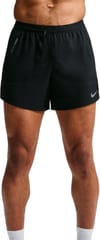 M Nike Stride 5In Short Black Reflective Silver + Nike Running
