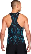 Nike Running + M Nike Dri-Fit ADV Aeroswift Singlet Aop Black White