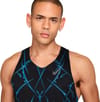 Nike Running + M Nike Dri-Fit ADV Aeroswift Singlet Aop Black White - 3