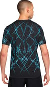 Nike Running + M Nike Dri-Fit ADV Aeroswift SS Aop Black White