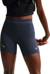 W Nike Aeroswift Dri-Fit ADV Tight Short Thunder Blue Black White Gcw#160 + Nike Running