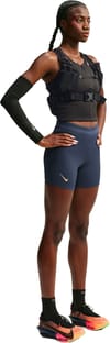 Nike Running + W Nike Aeroswift Dri-Fit ADV Tight Short Thunder Blue Black White Gcw#160