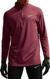 M Nike Stride LS Tee Light Boulder/Reflective Silver + Nike Running