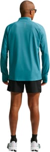 Nike Running + M Nike Stride Midlayer Smokey Blue/Reflective Silver