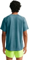 Nike Running + M Nike Stride SS Top Smokey Blue/Reflective Silver