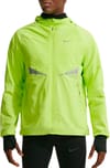 M Nike Stride Repel Winter Jacket Lt Lemon Twist/Reflective Silver + Nike Running