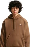 Nike SB + U Nike SB Fleece Pullover Hoodie Essentiel Logo Mosswood Brown White