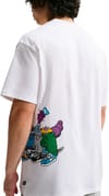 Nike SB + U Nike SB Tee LSE Sk8Pillar White - 3