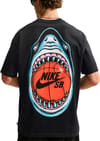 Nike SB + M Nike SB Tee Lse Sharkbite Black - 5