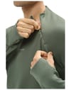 NNormal + Trail Long Sleeve Dark Green - 5