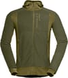 Falketind Alpha120 Zip Hood M Olive Night/Olive + Norrona